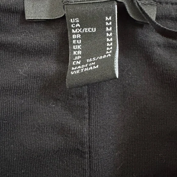 Strapless Black Bodycon Maxi Dress Medium - Picture 6 of 7